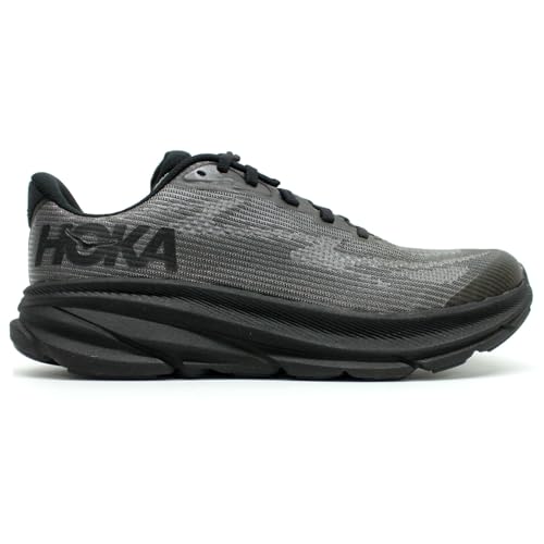 HOKA Sneaker unisex per bambini Y Clifton 9 Youth, nero carbonio nero, 39 1/3 EU